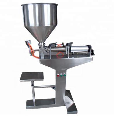 China LGGZ-500 semi automatic beverage liquid soap viscous filling machine for sale