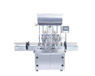 China Beverage HLG 4 Heads Or 6 Nozzles Filling Machine Piston Filling Machine for sale