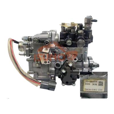 China Excavator Spare Parts Construction Machinery Parts Diesel Engine 3TNV84 3TNV88 Fuel Injection Pump Hydraulic Main Rotor X3 729267-51361 729242-51380 729236-51412 for sale