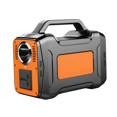 China 110V 220V Home Power Station Portable Lithium Battery Powered 100W Solar Power Supply for sale