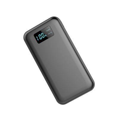 China Fast charging support lcd display type slim led c power bank 10000mah mobile charger for sale