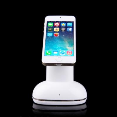 China COMER mobile phone anti-theft tabletop display cradle with alarm locking devices for sale