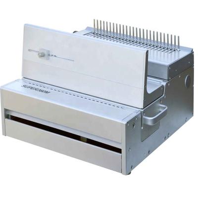 China Aluminum Mold Easy 360mm Hole Change Punching Machine And Comb Binding Machine for sale