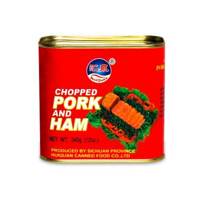 China Easy Open Lid Canned Custom Ham Canned Pork Luncheon Meat Canned for sale