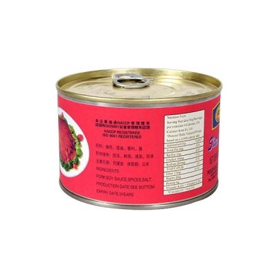 China China Canned Supplier Canned Pork Luncheon Meat Supplier for sale