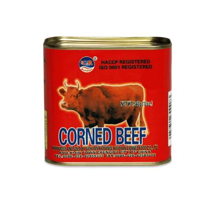 China Canned High Quality Halal Certified Meat Canned Corned Beef Meat Can With High Protein for sale