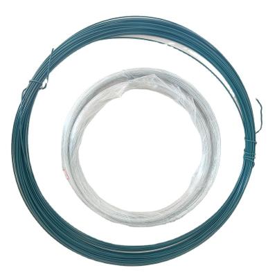 China Plastic-coated braided fastening wire PVC coated plastic-coated wire bundle wire for sale