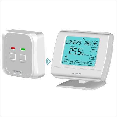 China Large modern touch screen thermostat for heating and cooling for sale