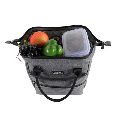 China Hot sale foldable custom color size waterproof large capacity lunch drink cooler bag for sale