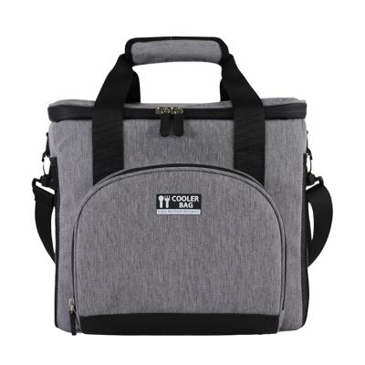 China High quality hot selling Large capacity Customized insulated Polyester lunch bag for sale