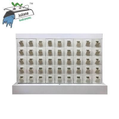 China Indoor Outdoor Wall Planting NFT Hydroponic Growing System For Agriculture Greenhouse (Not Including Led Lights) for sale