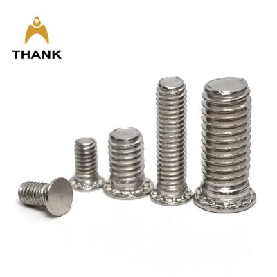 China 304 Stainless Steel Round Pressure Riveting Self Tuck Studs FHS M2.5 M3 M4 M5 M6 M8 Self Hooking Screws Stud Screw for sale