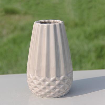 China CLASSIC modern simple customizable ceramic vase 10*10*15CM vase decoration for sale