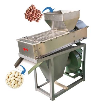 China High Efficiency Easy Operation Peanut Skin Peeling Machine Dry Cashew Nut Peeling Machine For Roasted Peanut Peeler Machine for sale