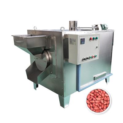 China Beverage factory commercial drum electric automatic cashew nut processing peanut roasting machine coffee burner machines for sale