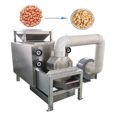 China Other Nut Processing Equipment Factory Cocoa Separating Shelling Cocoa Bean Husk Remover Machine Cocoa Bean Sheller Peanuts Peeling Machine for sale