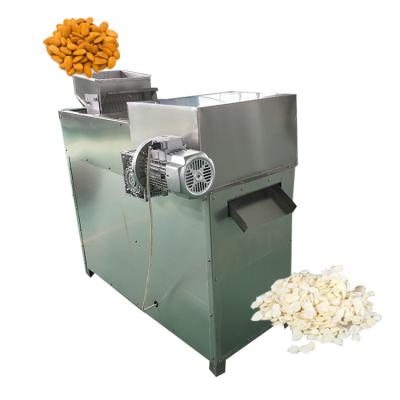 China Other Nut Processing Equipment Factory Australian Hazel Peanut Almond Slice Bar Making Stripping Cutting Slicing Machine for sale