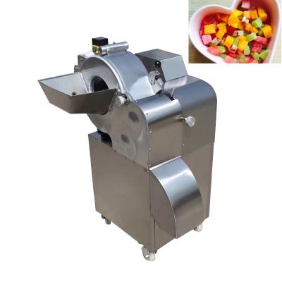 China Snack Factory Use Commercial Vegetable Machine Fruit Cubes Cutter Dicing Machine for sale