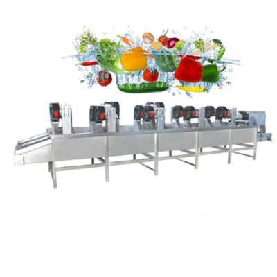 China Industrial Soft Fruit and Vegetable Stripper Washing Machine Vegetable and Fruit Processing Machine Cold Air Package Bag Blower Fan Dryer for sale