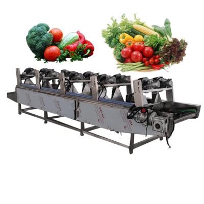 China Hot Selling Fruit and Vegetable Washing Machine Fruit and Vegetable Stripper Washing and Drying Machine for Vegetable Drying for sale