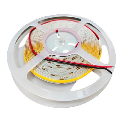 China Hotel high quality high lumen DC24V 8W 320leds dotless COB led strip light for sale