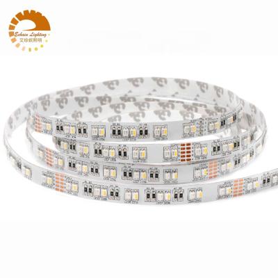 China Hotel DC12/24V 3527 RGBW led ribbon, 19.2W, 120leds 10mm PCB for sale