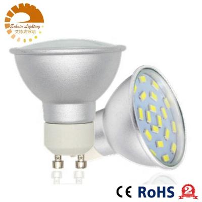 China Plastic LED Projector Lamp Base smd5730 21leds 4W MR16 AC/DC12V for sale