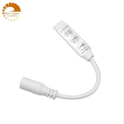 China DC12-24V, mini RGB led controller with DC plug 42*12*3mm for sale