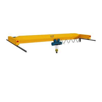 China Bridge Crane 5 Ton 10 Ton Single Girder Crane Electric Bridge 15 Ton Overhead Crane for sale