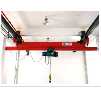 China Single Girder Overhead Bridge Crane Workshop LX Bridge Crane 2 Tons for sale