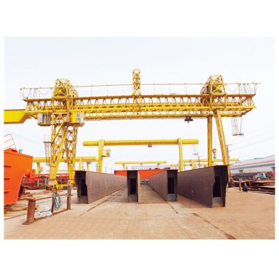 China Gantry Crane 50 Ton Truss Electric Winch Gantry Crane for sale