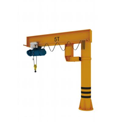 China Garment Shops 5 BZD Ton Jib Cantilever Column Crane Type Crane for sale