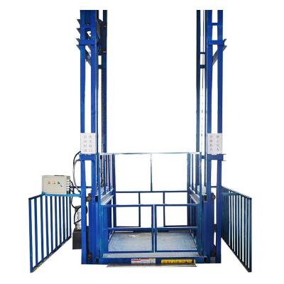 China Hydraulic Cargo Lift Customization Small Warehouse Elevator Cargo Lift Rail Lift Platform For Sale for sale