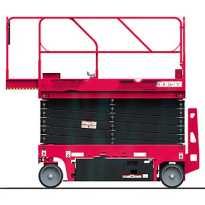 China Hotels Easy Maintenance Self Propelled Batteries And Hydraulic Scissor Lift Platform for sale