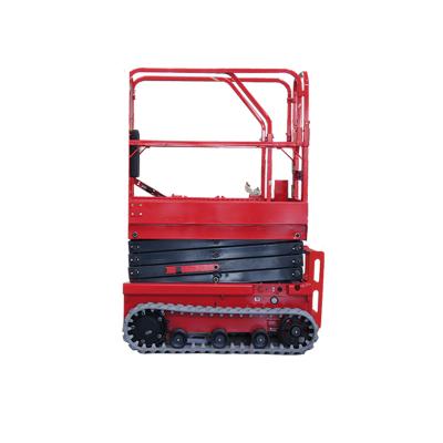 China Hotels Crawler Scissor Lift Platform Lift Table Self Propelled Scissor Lift for sale