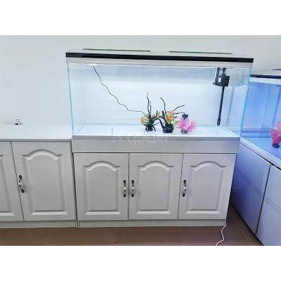 China Morden 2021 Promotional Super Clear Glass Customized Big Size Fish Tank for sale