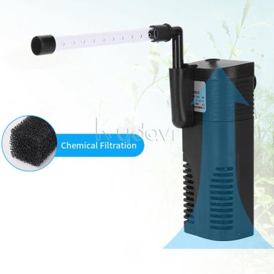 China Aquarium tank water filter small fish tank filters built-in aquarium filteration 3 in 1 water filter machine for sale for sale