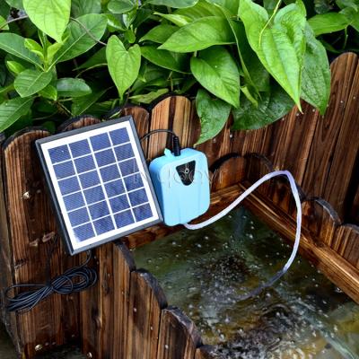 China Solar Compressor Plastic Outdoor Emergency Aquarium Solar Aerators For Fish Shrimp Pond for sale