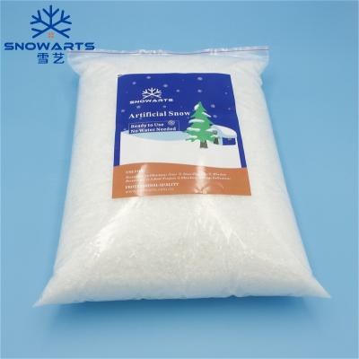 China Eco - Friendly Recycle Wholesale Artificial Snow Decoration Snow Powder For Winter Effects for sale