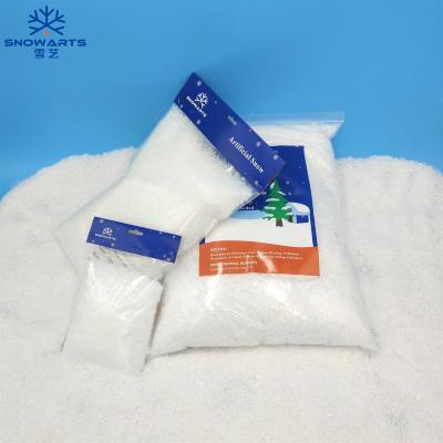 China Eco - Friendly Recycle Christmas Decoration Wholesale Snow Ornament Artificial Plastic Snow for sale