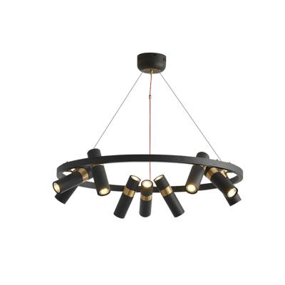 China Modern Retro Loft Luxury Stain Chandelier Lighting For Dining Room for sale