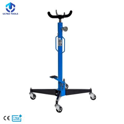 China Car Jack 0.6 Lifts Jack Stand Gearbox Lifter High Ton Hydraulic Transmission Vertical Telescopic Gearbox for sale