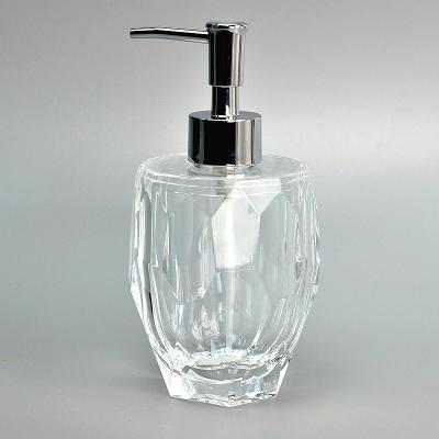 China Hexagon Diamond Shape Foam Soap Dispenser Soap Dispenser with Plastic Antique Pump for sale