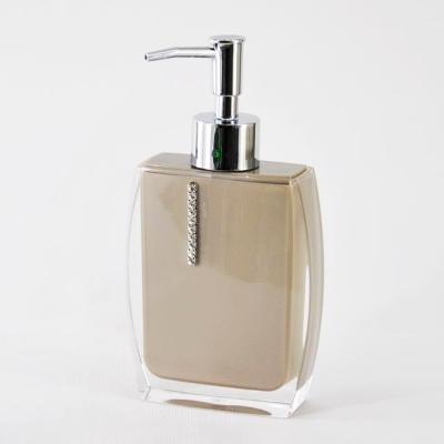 China Sustainable packaging of Luxurydesign Diamond Soap Dispenser Eco Friendly for sale