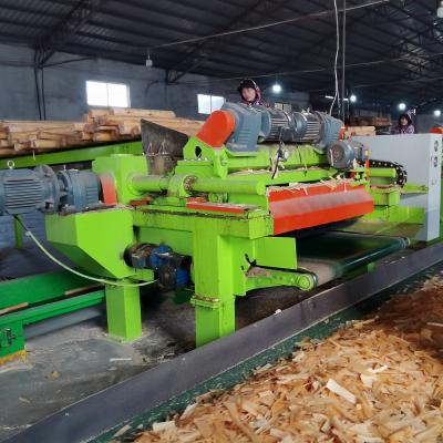 China OSB Wood Working Peeling Machine / Wood Rotary Slitter / Plywood Veneer Lathe for sale