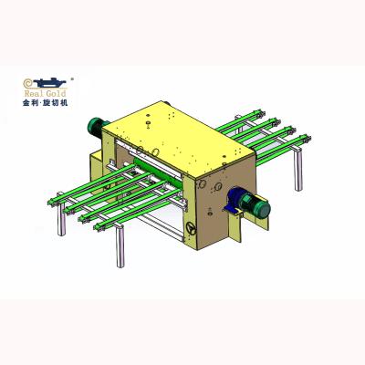 China Factory woodworking machine plywood veneer trimmer peeling machine veneer cutter for sale