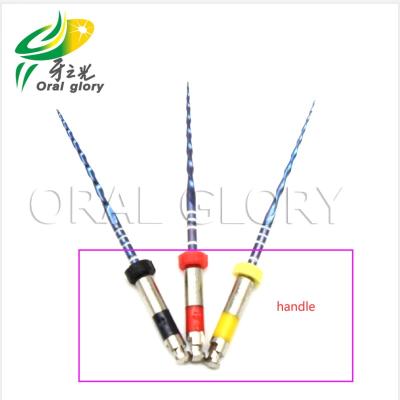 China dental NITI Manual adaptors rotary files assorted handle adaptors hand use files for sale