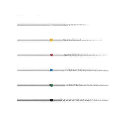 China Dental r U files Endodontic files stainless steel ultrasonic optional sizes Used for Root cleaning en venta