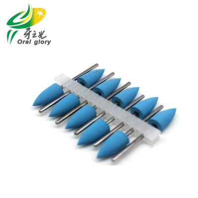 Chine Jenking silicon Polisher For Ceramic Cf103f high quality Fine blue low speed(RA/CA) dental polishing bur à vendre