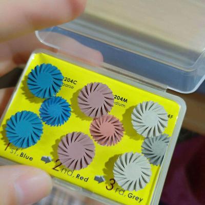 Chine Dental Resin Silicone Resin Polishing Disc Dental Composite Polishing Kit endodontic instrument à vendre